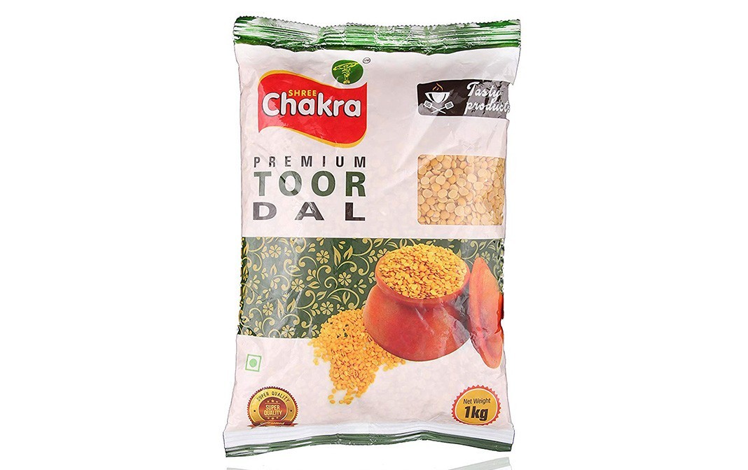 Shree Chakra Premium Toor Dal    Pack  1 kilogram